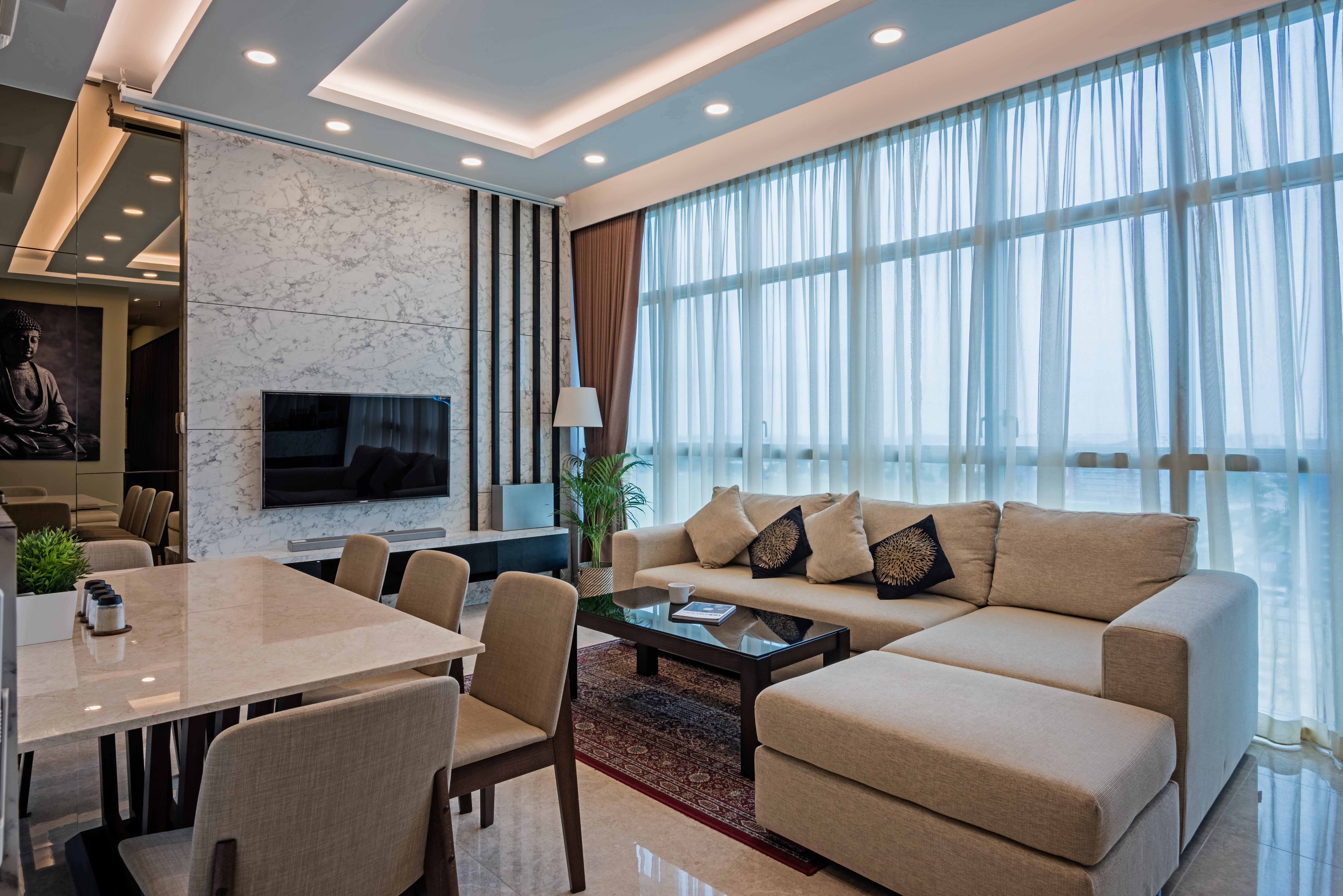 Modern Design - Living Room - Condominium - Design by DB Studio Pte Ltd