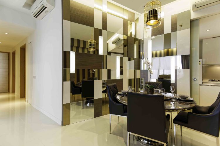 Contemporary, Modern, Vintage Design - Dining Room - Condominium - Design by DB Studio Pte Ltd