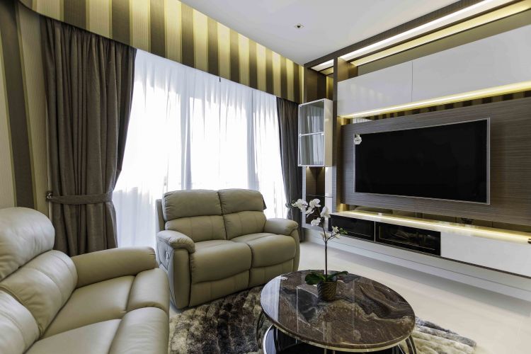 Contemporary, Modern, Vintage Design - Living Room - Condominium - Design by DB Studio Pte Ltd