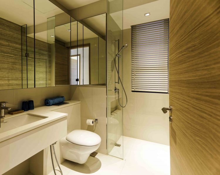 Contemporary, Modern, Vintage Design - Bathroom - Condominium - Design by DB Studio Pte Ltd
