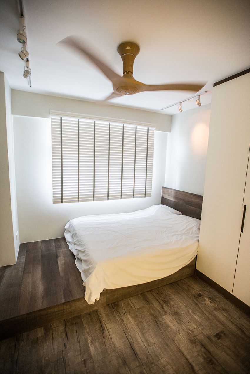 Eclectic Design - Bedroom - HDB 3 Room - Design by DB Studio Pte Ltd