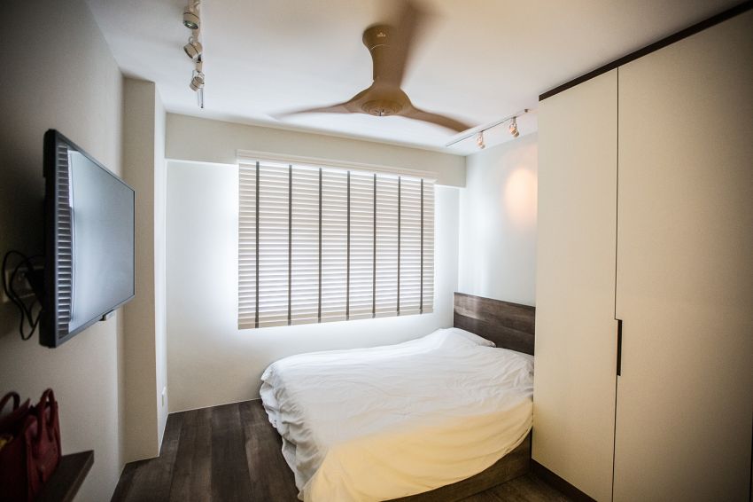 Eclectic Design - Bedroom - HDB 3 Room - Design by DB Studio Pte Ltd