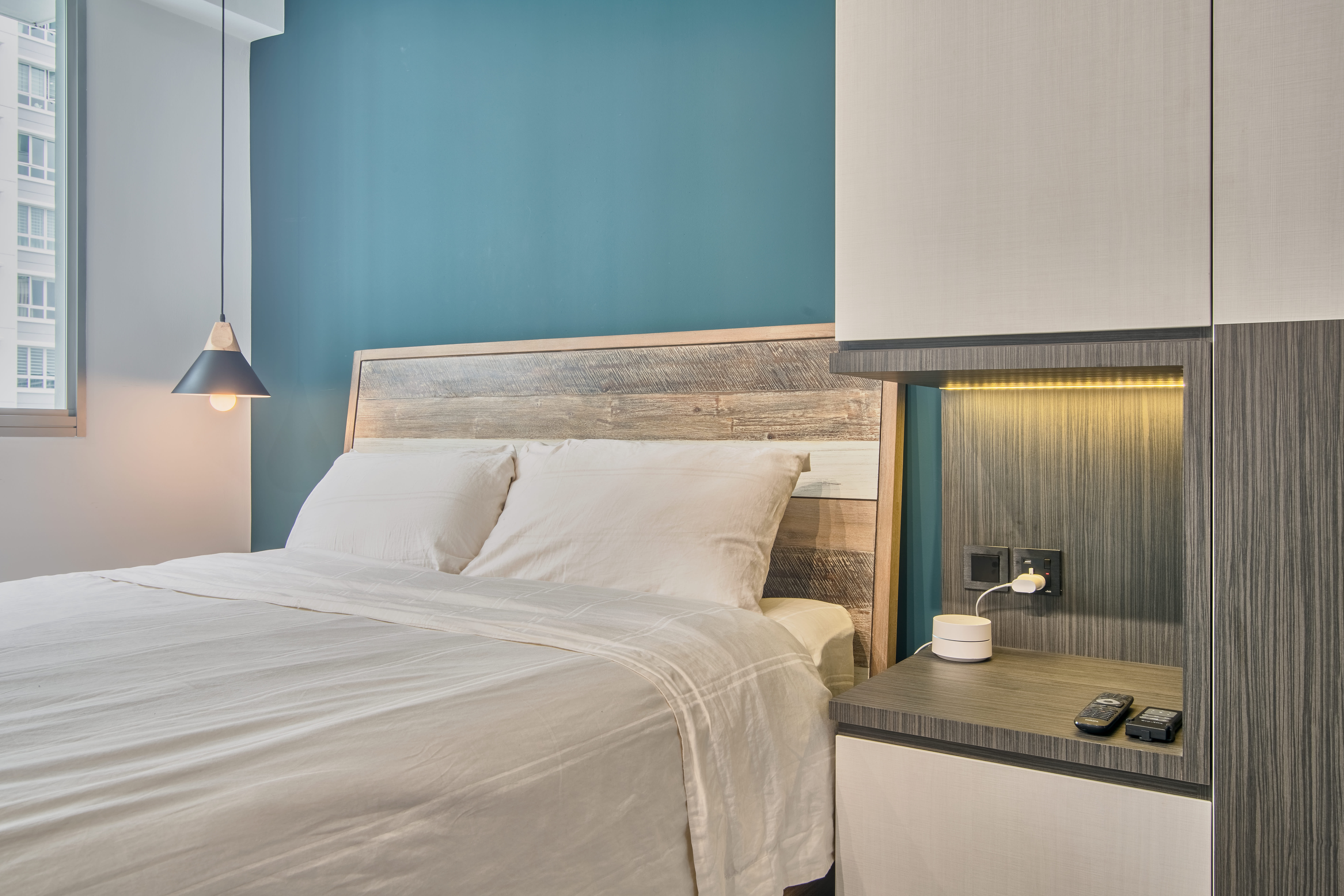 Scandinavian Design - Bedroom - HDB 3 Room - Design by DB Studio Pte Ltd