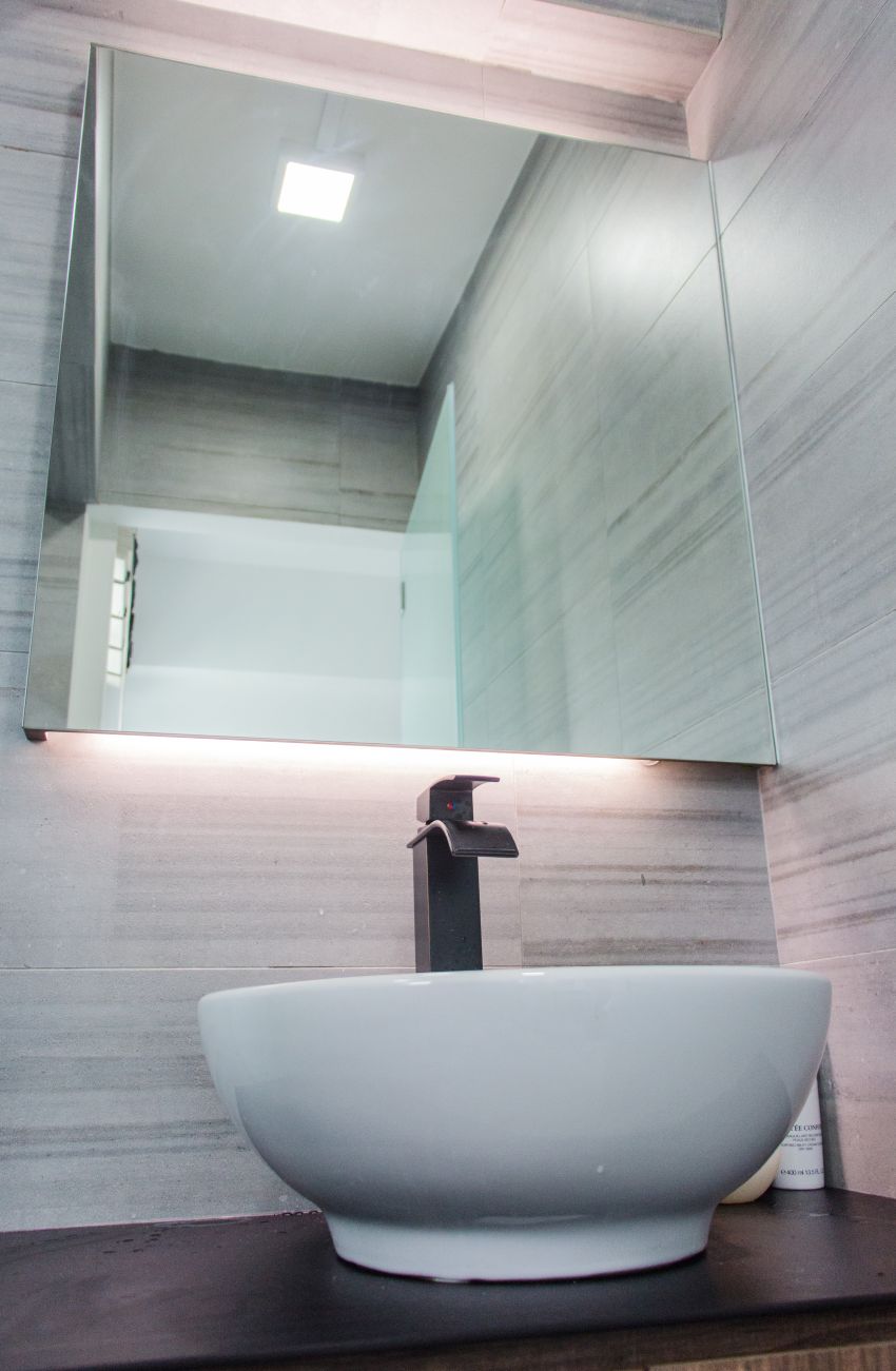 Contemporary, Scandinavian Design - Bathroom - HDB 4 Room - Design by DB Studio Pte Ltd