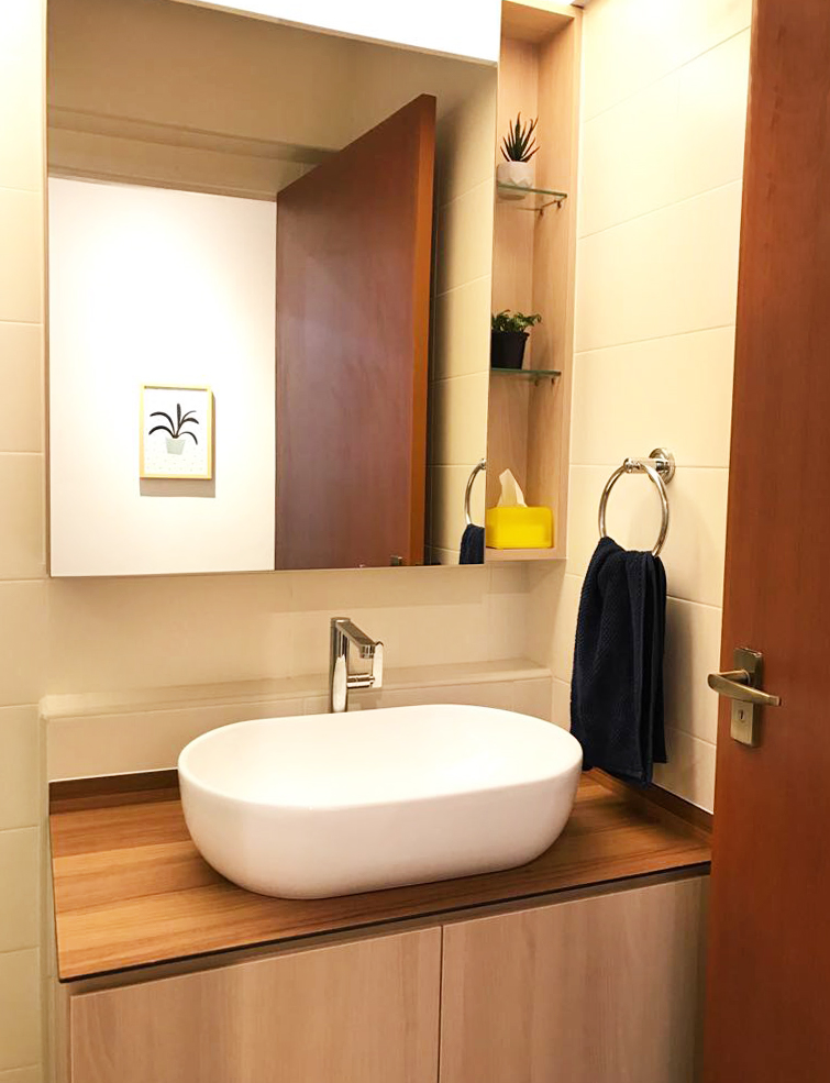 Scandinavian Design - Bathroom - HDB 5 Room - Design by DB Studio Pte Ltd