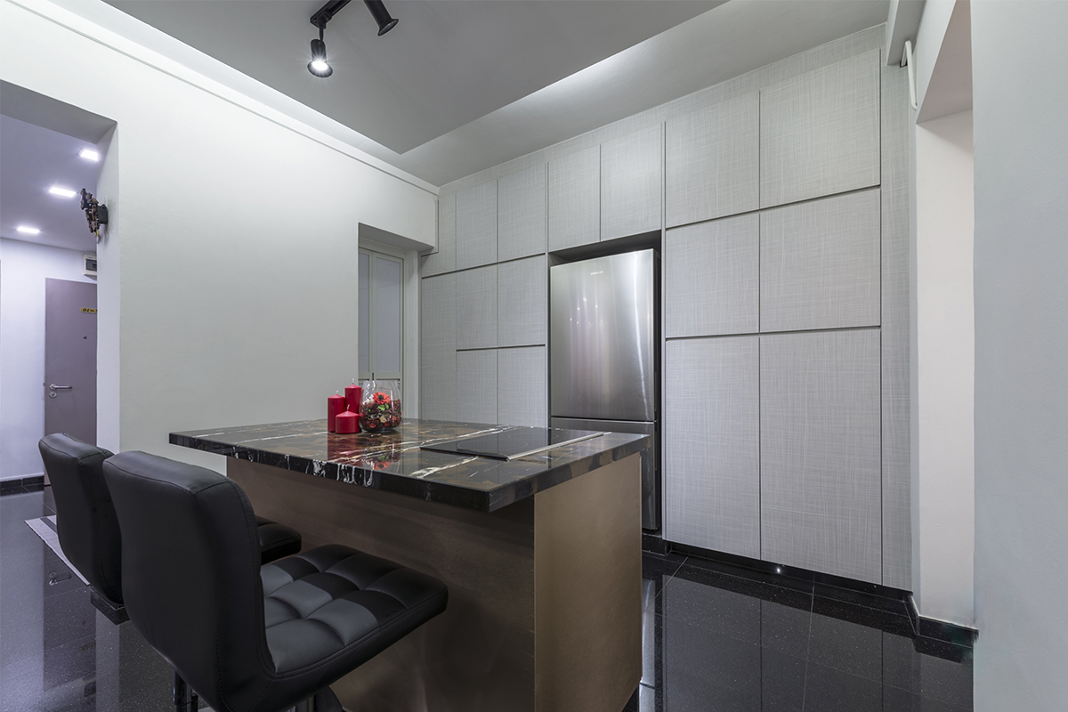 Modern Design - Kitchen - HDB 5 Room - Design by DB Studio Pte Ltd