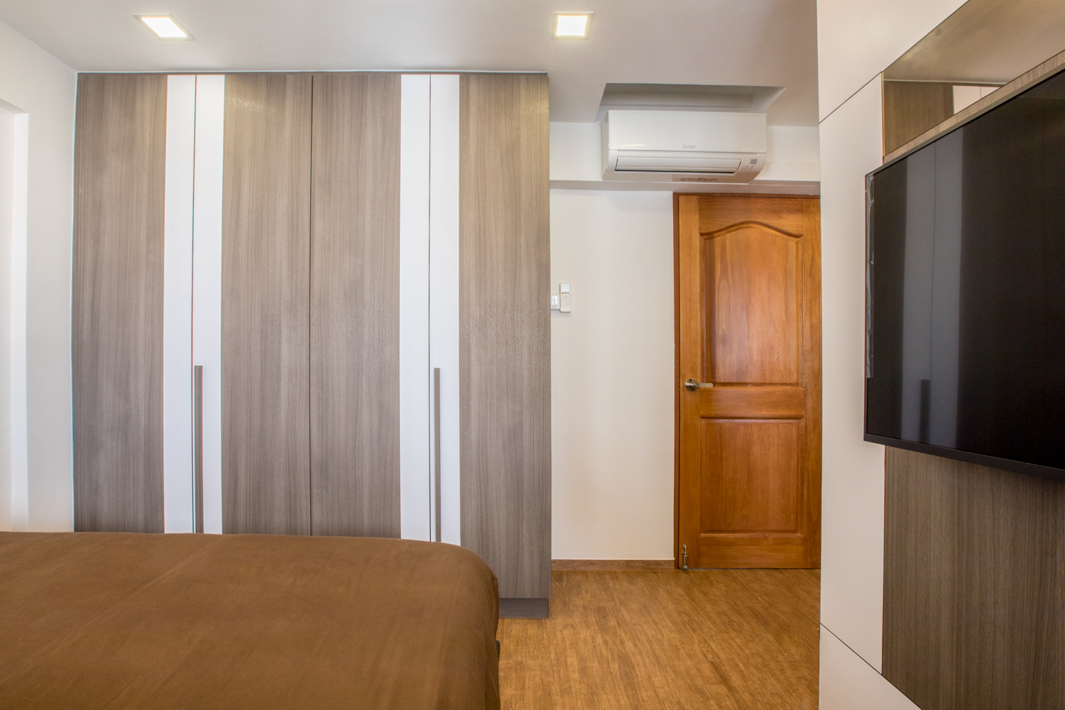 Modern Design - Bedroom - HDB Executive Apartment - Design by DB Studio Pte Ltd