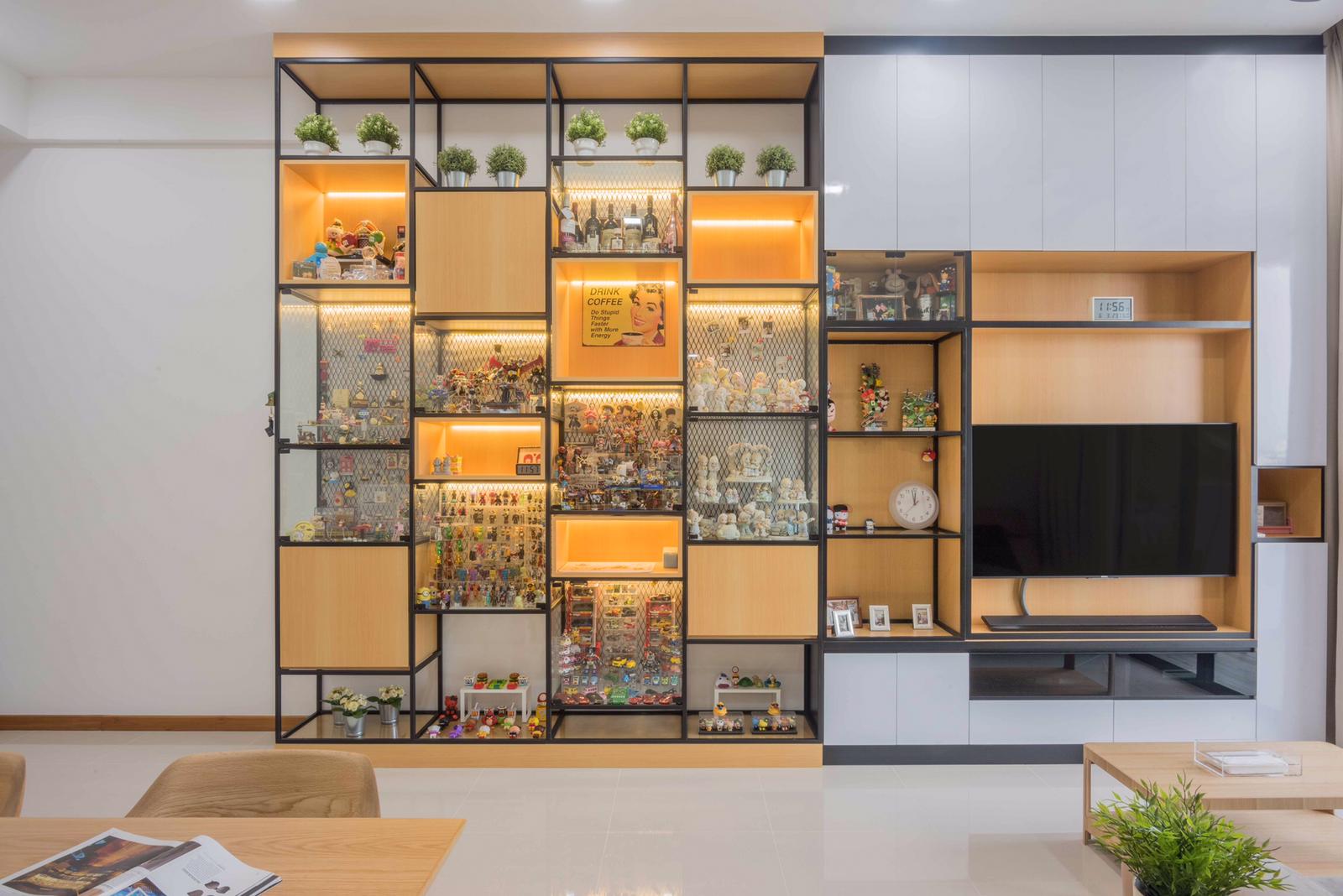 Contemporary, Modern, Scandinavian Design - Living Room - Condominium - Design by DB Studio Pte Ltd