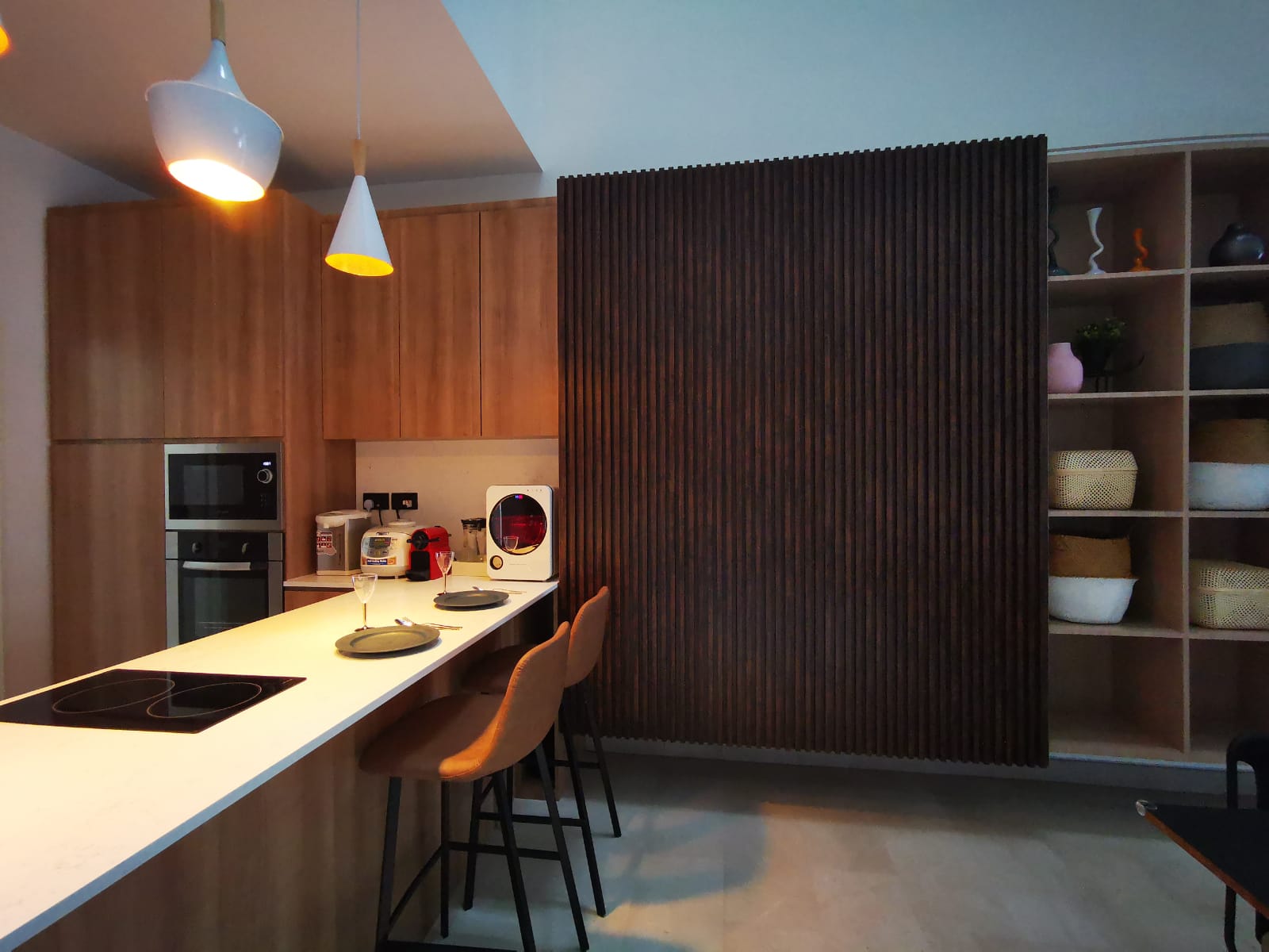 Contemporary, Modern Design - Kitchen - Landed House - Design by D'Brain Studio