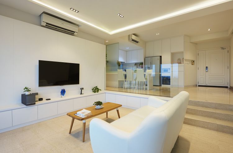 Modern, Resort Design - Living Room - Landed House - Design by DC Vision Design Pte Ltd