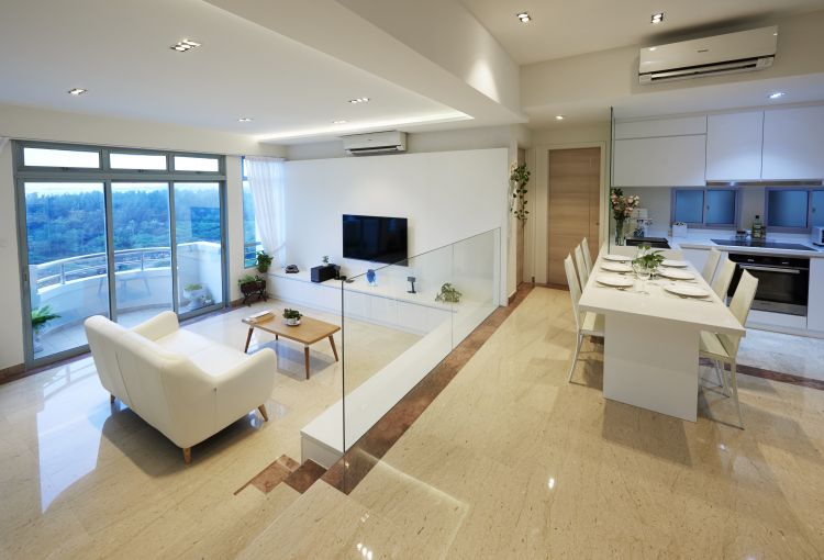 Modern, Resort Design - Living Room - Landed House - Design by DC Vision Design Pte Ltd