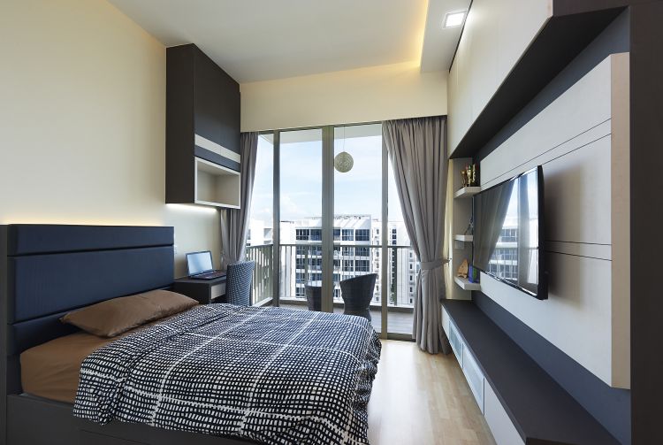 Contemporary, Modern Design - Bedroom - Condominium - Design by DC Vision Design Pte Ltd