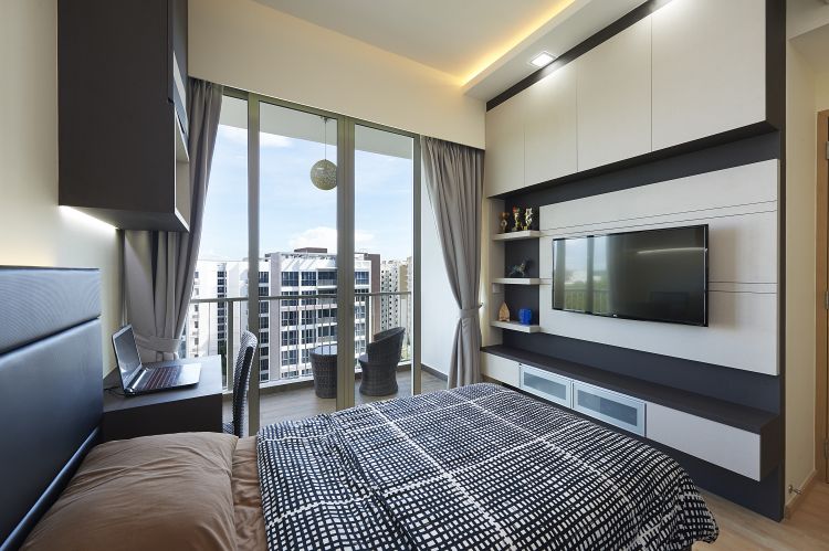 Contemporary, Modern Design - Bedroom - Condominium - Design by DC Vision Design Pte Ltd