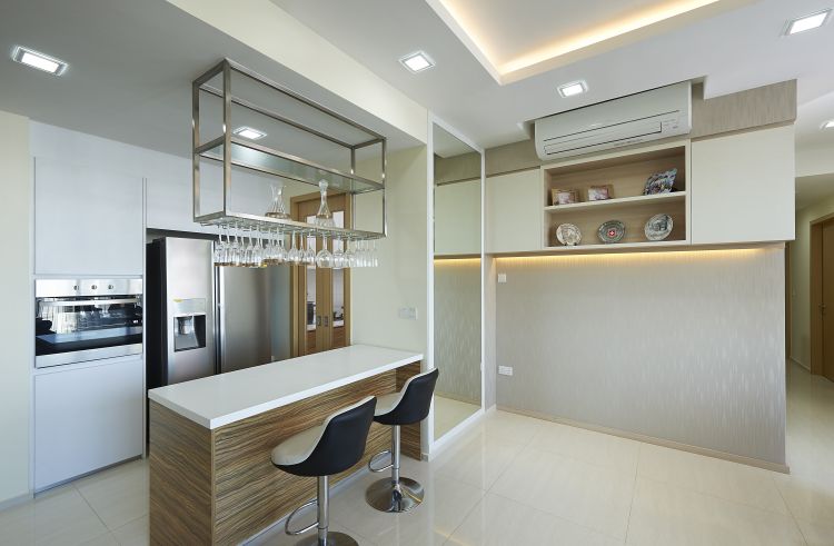 Contemporary, Modern Design - Kitchen - Condominium - Design by DC Vision Design Pte Ltd