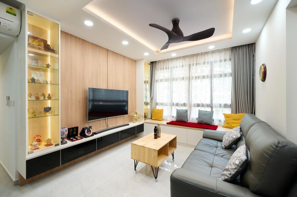 Modern Design - Living Room - HDB 3 Room - Design by DC Vision Design Pte Ltd