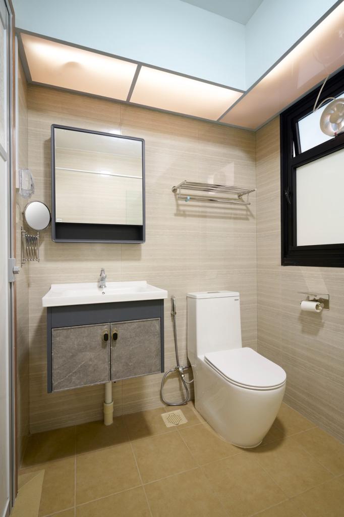 Modern Design - Bathroom - HDB 3 Room - Design by DC Vision Design Pte Ltd