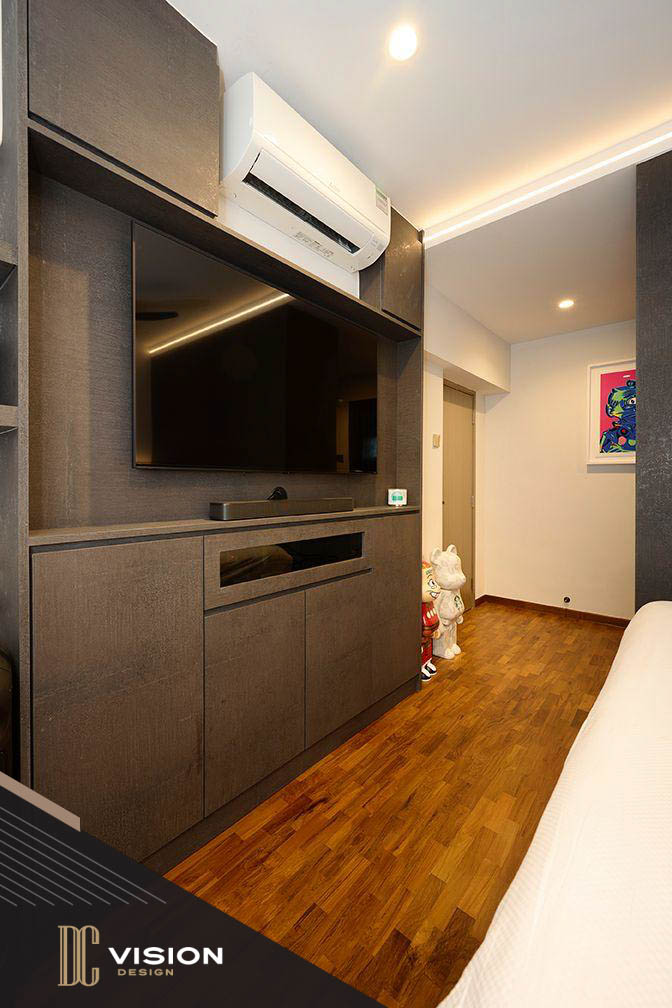 Modern Design - Bedroom - HDB 3 Room - Design by DC Vision Design Pte Ltd