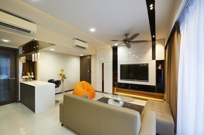 Modern Design - Living Room - Condominium - Design by DC Vision Design Pte Ltd