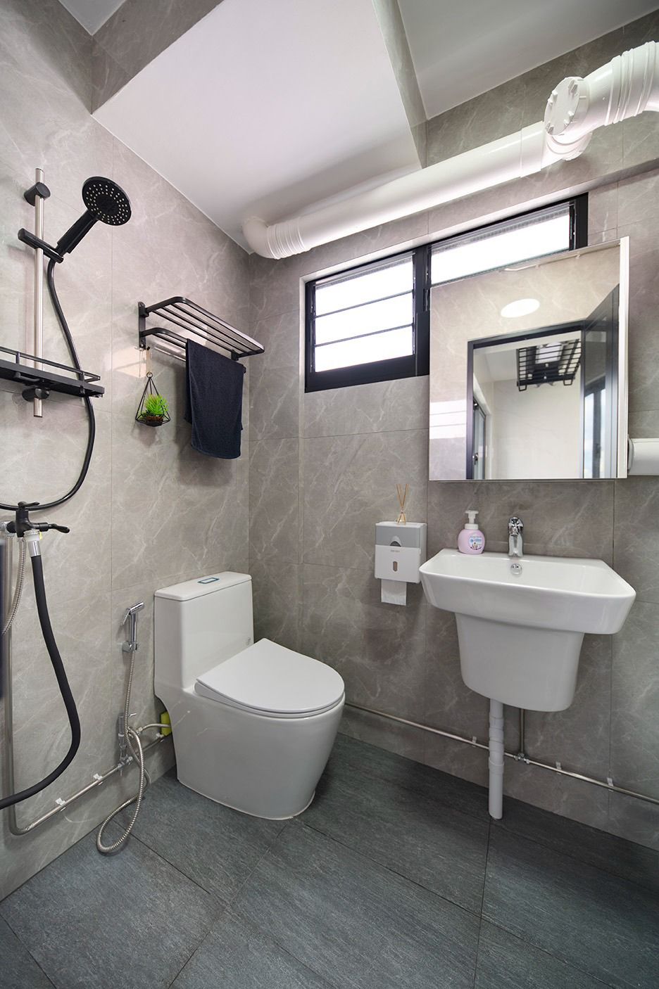 Modern Design - Bathroom - HDB 3 Room - Design by DC Vision Design Pte Ltd