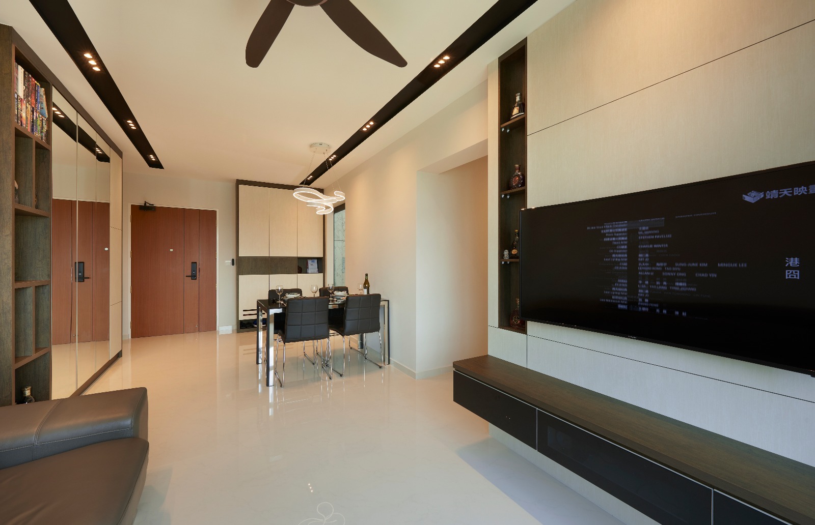  Design - Living Room - HDB 4 Room - Design by DC Vision Design Pte Ltd