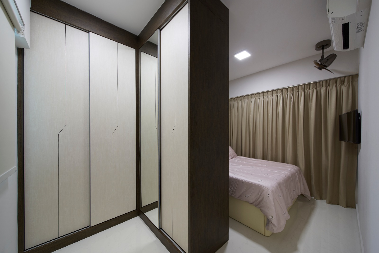  Design - Bedroom - HDB 4 Room - Design by DC Vision Design Pte Ltd