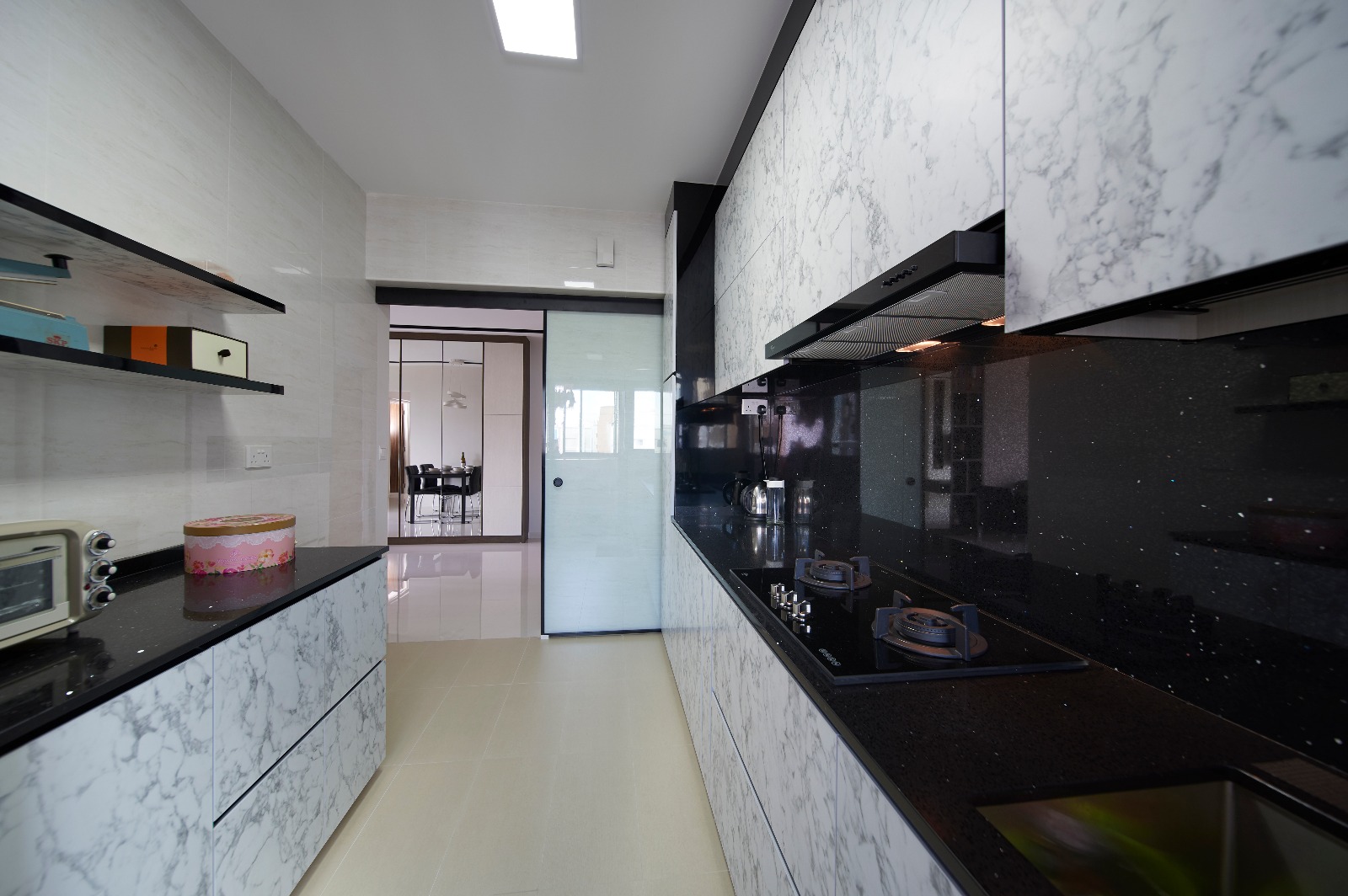  Design - Kitchen - HDB 4 Room - Design by DC Vision Design Pte Ltd
