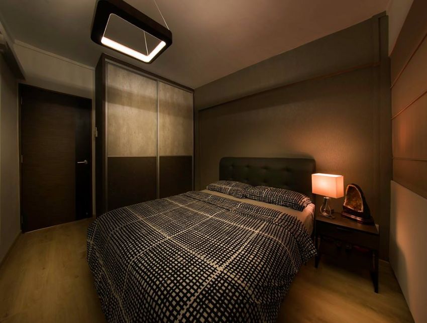 Contemporary Design - Bedroom - HDB 3 Room - Design by DC Vision Design Pte Ltd