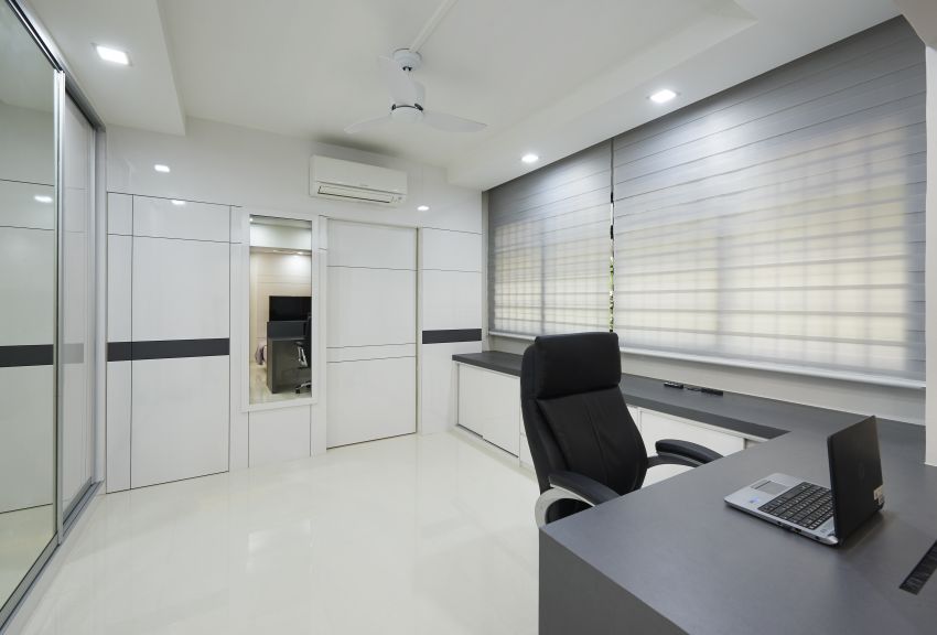 Contemporary, Modern Design - Study Room - HDB 5 Room - Design by DC Vision Design Pte Ltd