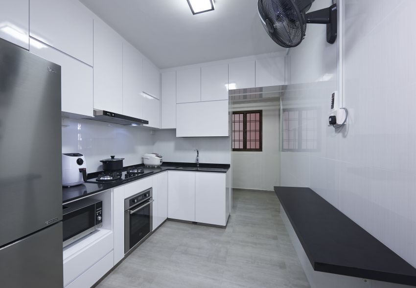 Contemporary, Modern Design - Kitchen - HDB 5 Room - Design by DC Vision Design Pte Ltd
