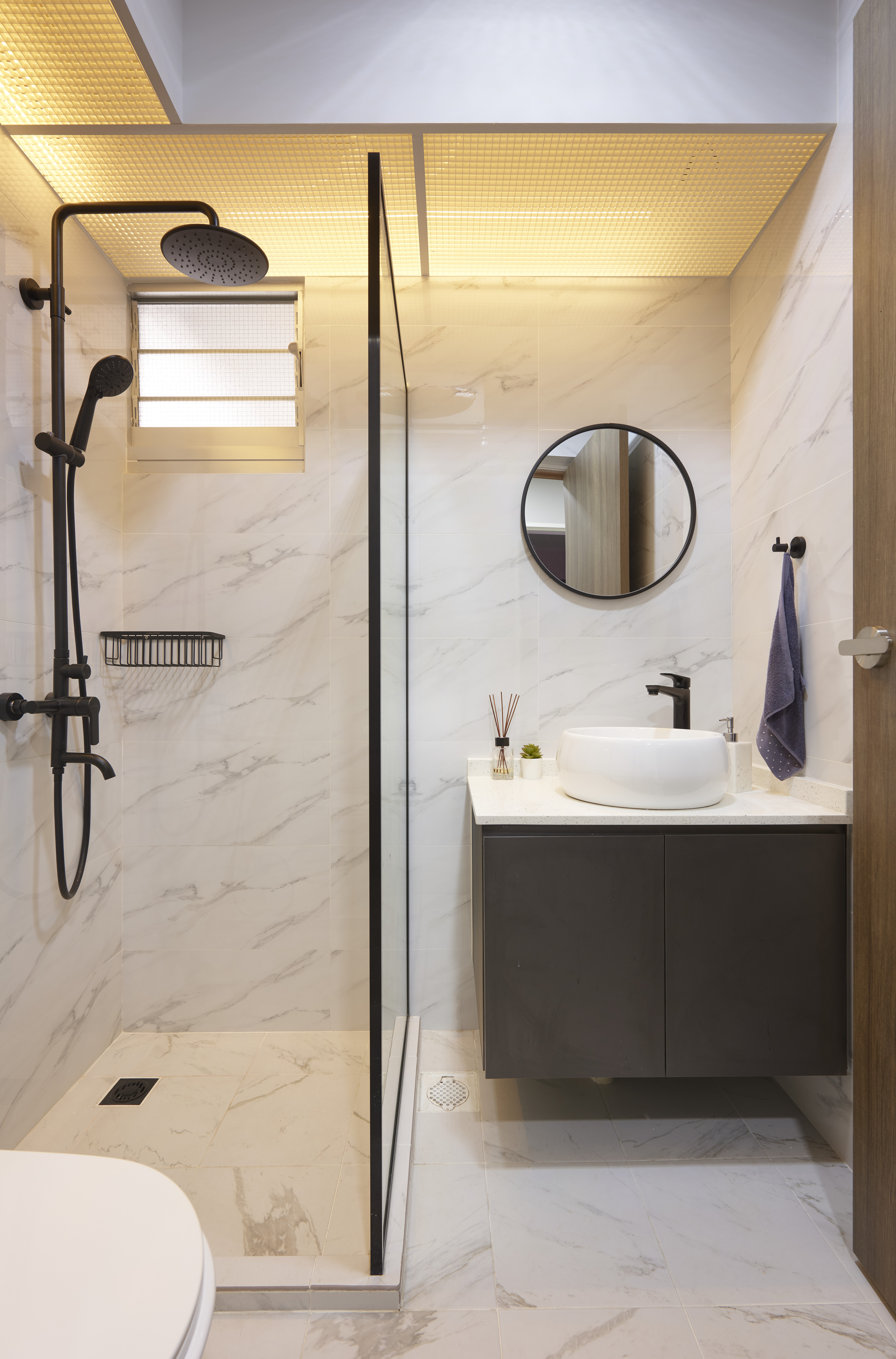 Contemporary, Modern, Scandinavian Design - Bathroom - HDB 4 Room - Design by DC Vision Design Pte Ltd
