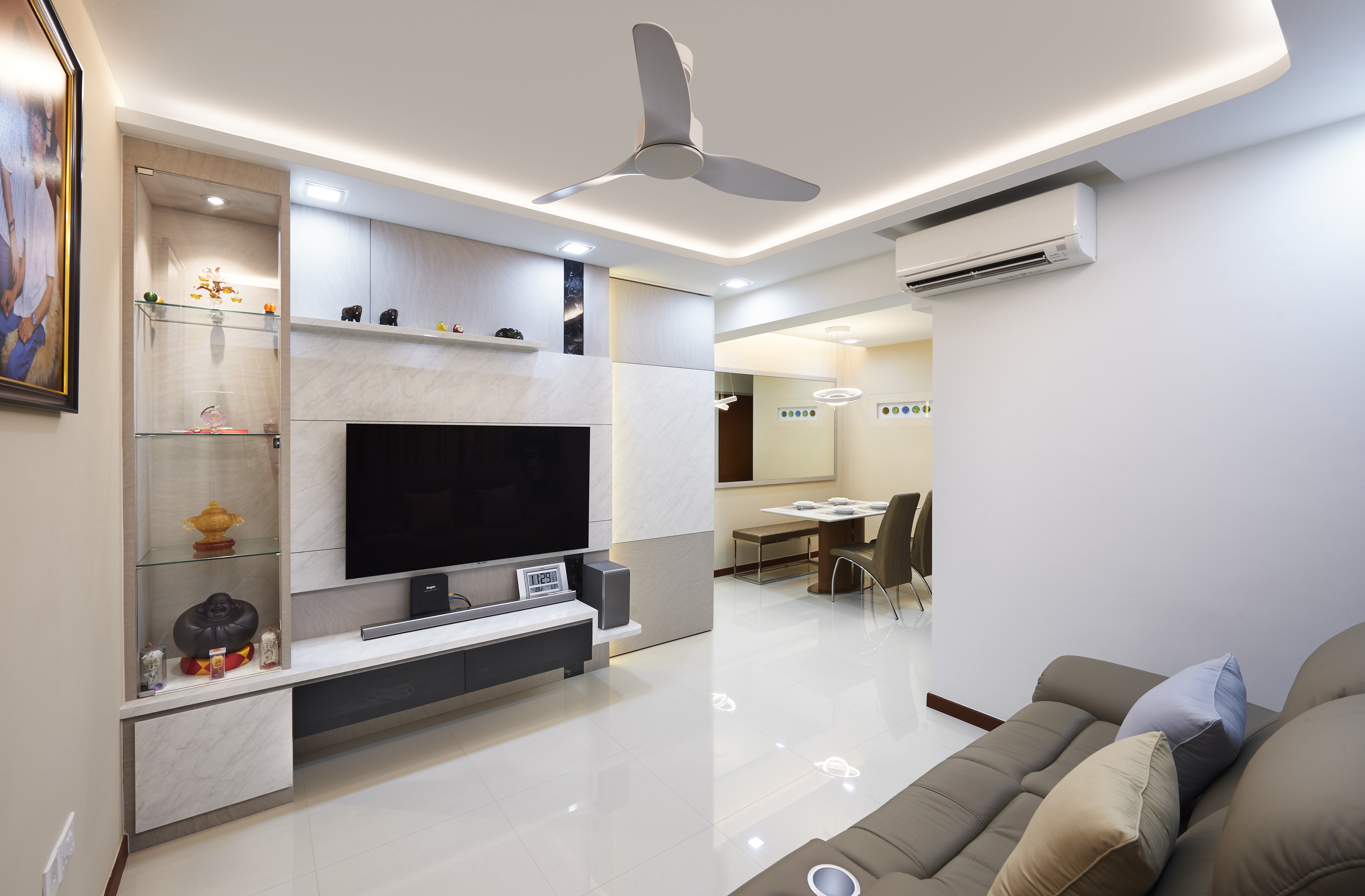 Modern, Others, Scandinavian Design - Living Room - HDB 4 Room - Design by DC Vision Design Pte Ltd