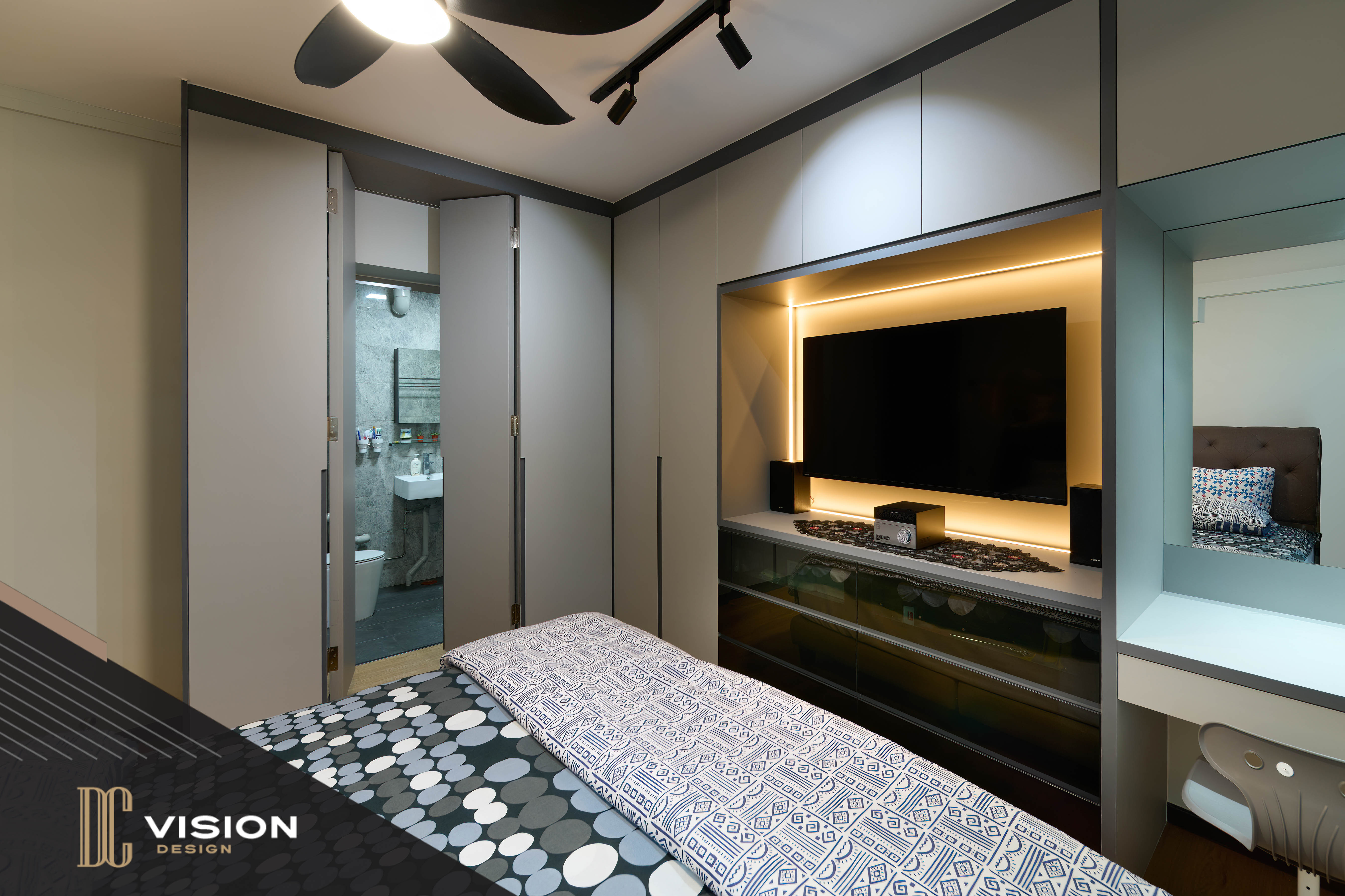 Modern Design -  - HDB 3 Room - Design by DC Vision Design Pte Ltd