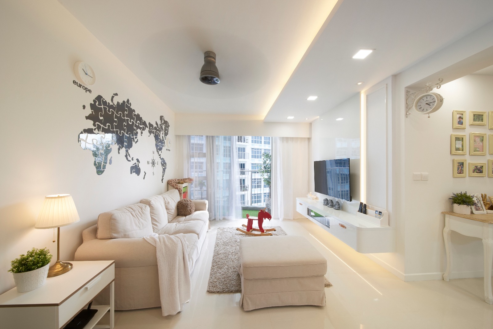 Minimalist, Scandinavian Design - Living Room - HDB 4 Room - Design by DC Vision Design Pte Ltd