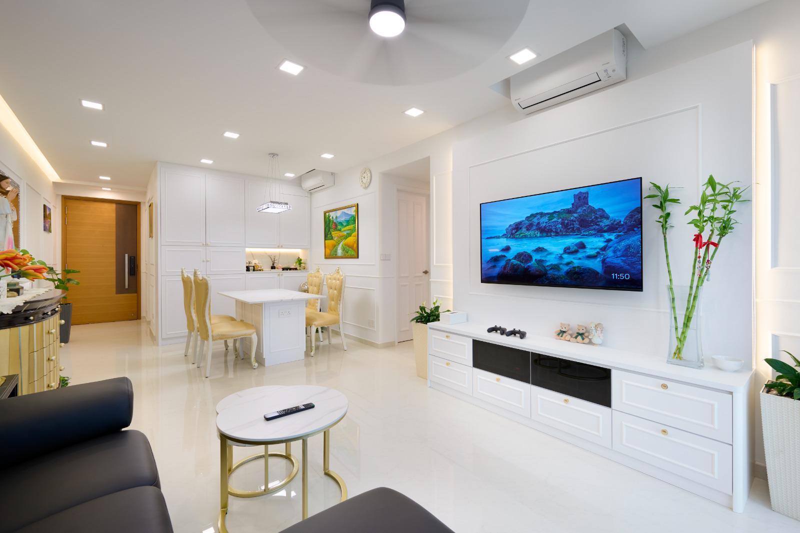 Classical, Victorian Design - Living Room - Condominium - Design by DC Vision Design Pte Ltd
