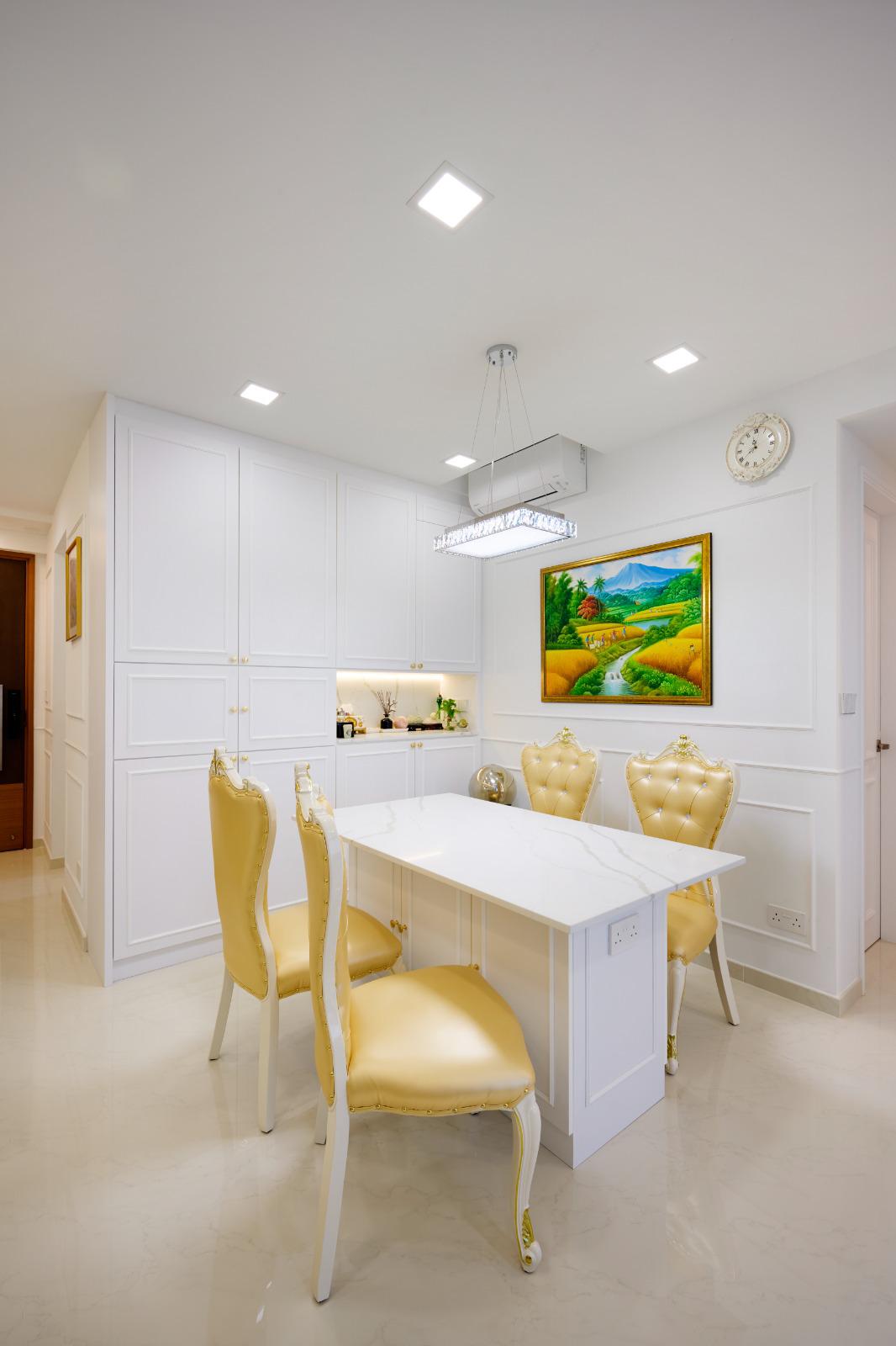 Classical, Victorian Design - Dining Room - Condominium - Design by DC Vision Design Pte Ltd