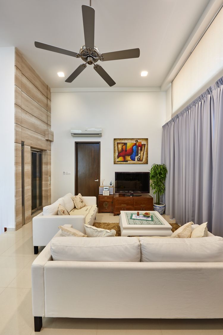 Contemporary, Modern, Resort Design - Living Room - Landed House - Design by DC Vision Design Pte Ltd