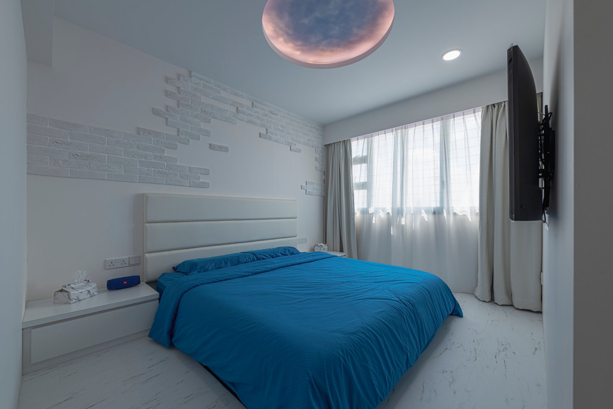 Resort Design - Bedroom - HDB 4 Room - Design by De Exclusive ID Group Pte Ltd