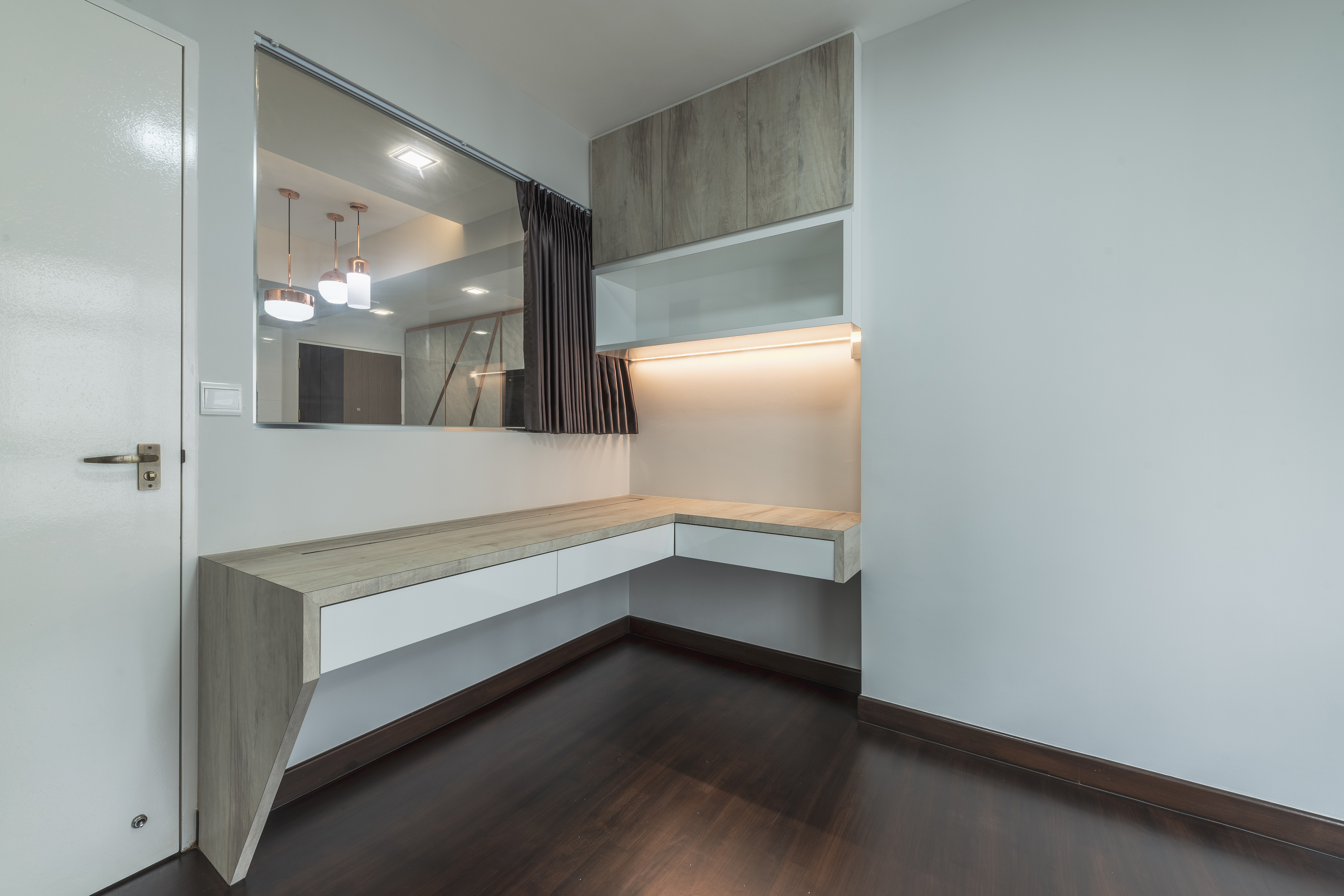 Modern Design - Bedroom - HDB 4 Room - Design by De Exclusive ID Group Pte Ltd