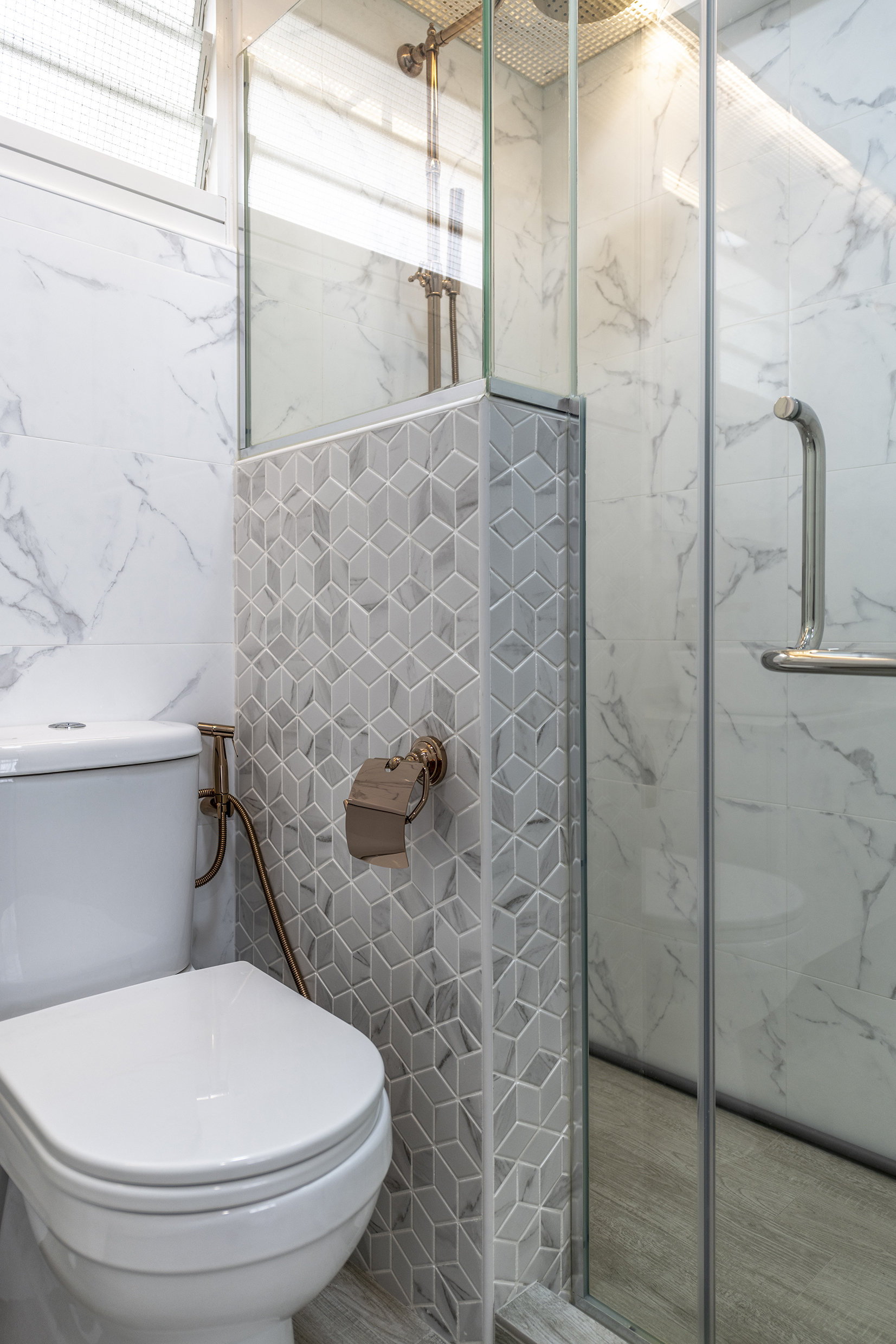 Modern Design - Bathroom - HDB 4 Room - Design by De Exclusive Interior Group Pte Ltd