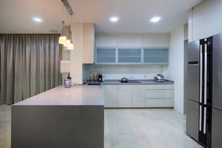 Contemporary, Modern Design - Kitchen - Landed House - Design by De Exclusive ID Group Pte Ltd