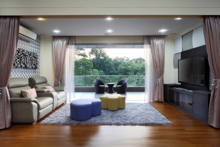 Contemporary, Modern Design - Living Room - Landed House - Design by De Exclusive ID Group Pte Ltd