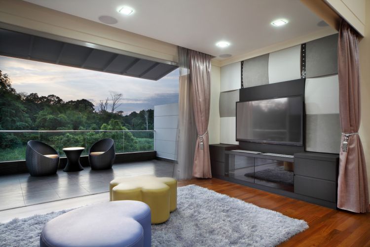 Contemporary, Modern Design - Living Room - Landed House - Design by De Exclusive ID Group Pte Ltd