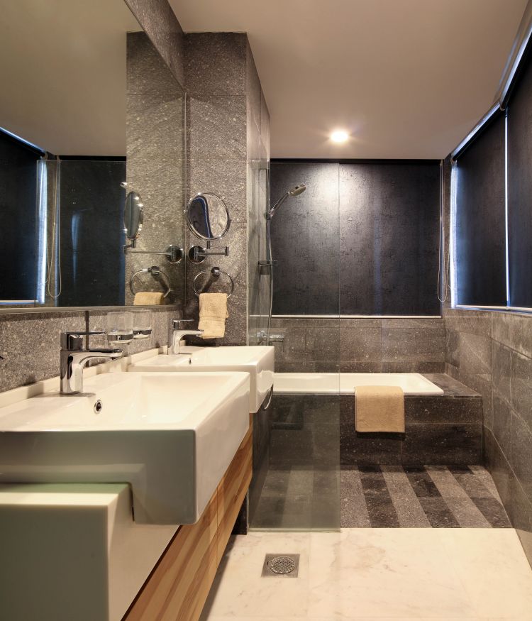 Contemporary, Modern Design - Bathroom - Condominium - Design by De Exclusive ID Group Pte Ltd