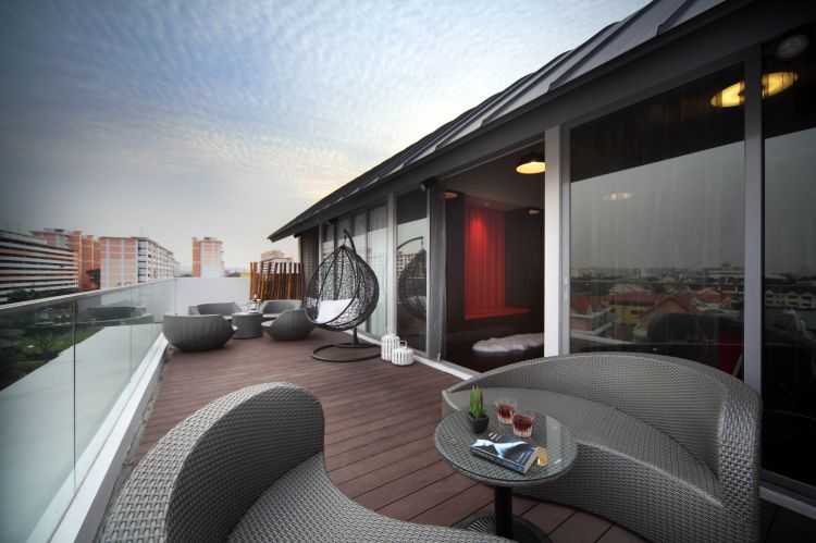 Contemporary, Modern Design - Balcony - Condominium - Design by De Exclusive ID Group Pte Ltd