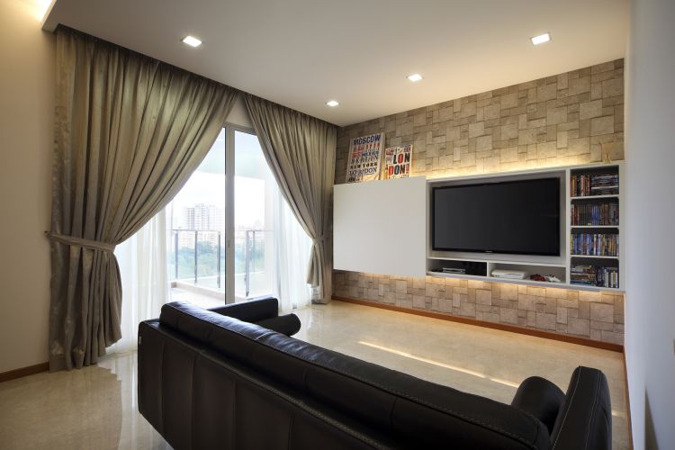 Contemporary, Modern Design - Living Room - Condominium - Design by De Exclusive ID Group Pte Ltd