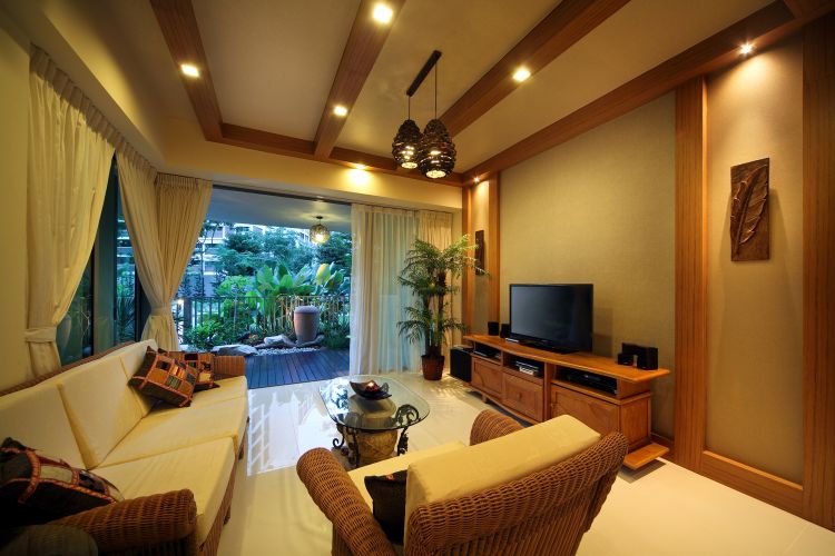 Modern, Tropical Design - Living Room - Condominium - Design by De Exclusive ID Group Pte Ltd