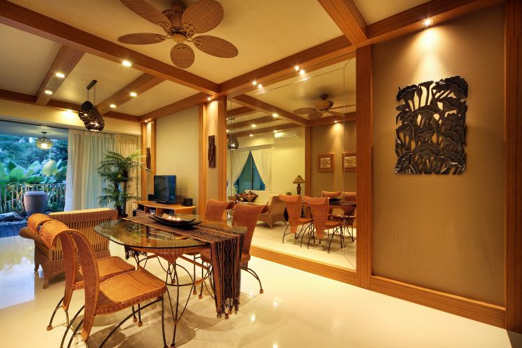 Modern, Tropical Design - Dining Room - Condominium - Design by De Exclusive ID Group Pte Ltd