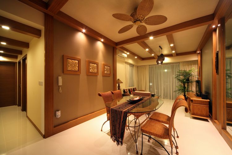 Modern, Tropical Design - Dining Room - Condominium - Design by De Exclusive ID Group Pte Ltd