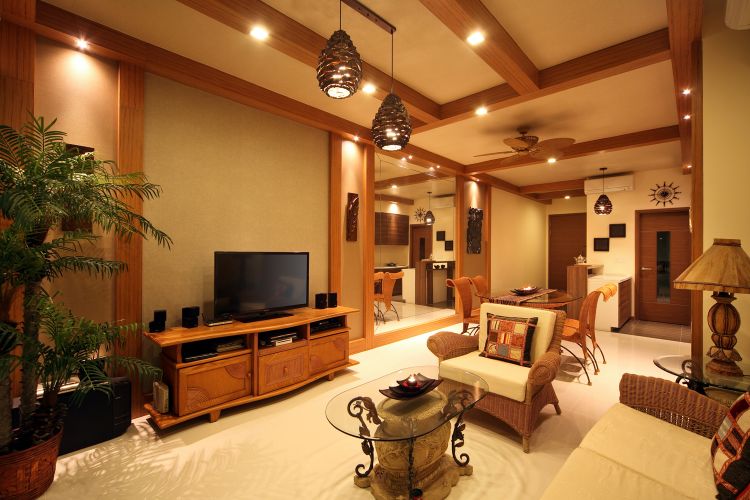 Modern, Tropical Design - Living Room - Condominium - Design by De Exclusive ID Group Pte Ltd