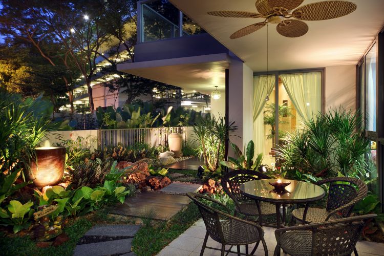 Modern, Tropical Design - Balcony - Condominium - Design by De Exclusive ID Group Pte Ltd